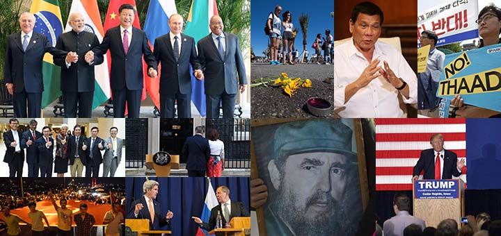 ESPECIAL FIN DE AÑO: Principales acontecimientos internacionales de 2016 seleccionados por Xinhua