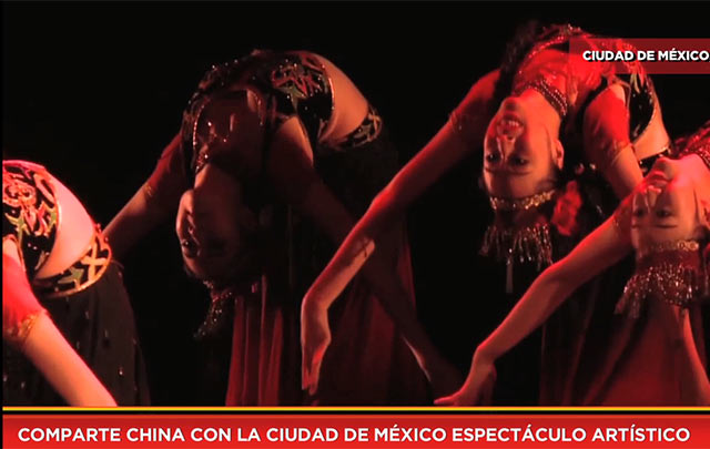 Comparte China con la Ciudad de México espectáculo artístico