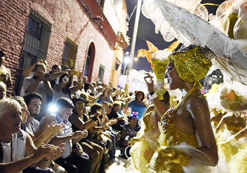 Uruguay: Segunda noche del Desfile de Llamadas en Montevideo