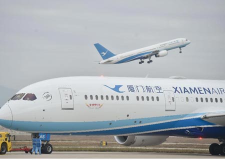 Despega primer vuelo directo de Fuzhou hacia Nueva York
