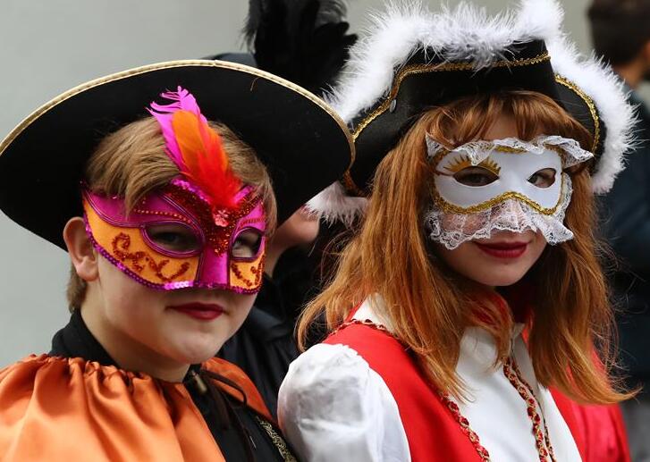 El Carnaval de las máscaras en Bruselas