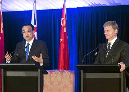 China y Nueva Zelanda iniciarán diálogo para actualizar TLC a finales de abril