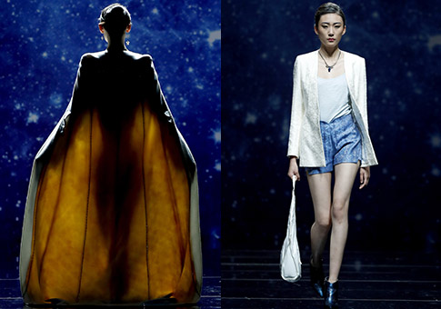 Semana de la Moda de China: Creaciones de Deng Zhaoping
