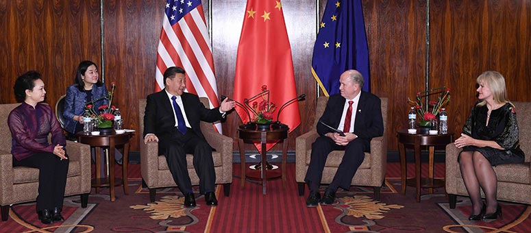 Xi se reúne con gobernador de Alaska (EEUU) y aboga por más cooperación regional