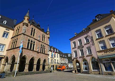 Echternach, un pueblo antiguo en Luxemburgo