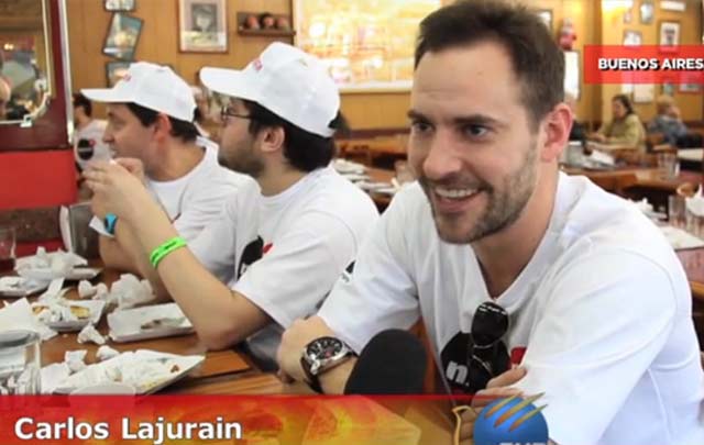 Divertido maratón de la pizza en Buenos Aires