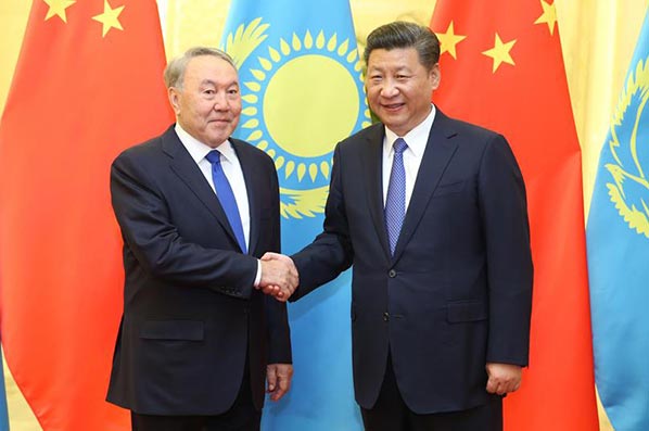 (Franja y Ruta) Xi pide reforzar coordinación estratégica entre China y Kazajistán
