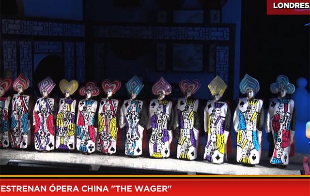 Estrenan Ópera china "The Wager"