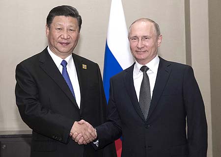 Presidentes de China y Rusia discuten lazos bilaterales y desarrollo de OCS