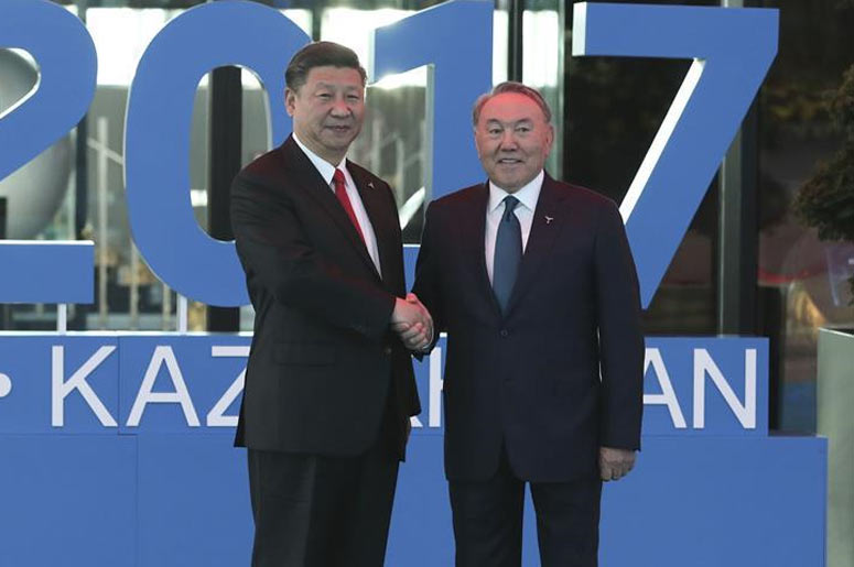 Ceremonia de inauguración de la Expo 2017 en Astaná, Kazajistán