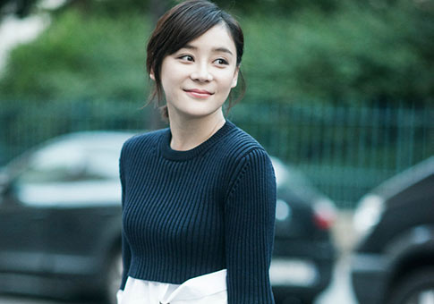 Fotos de actriz Yuan Shanshan en París