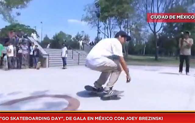"Go Skateboarding Day", de gala en México con Joey Brezinski