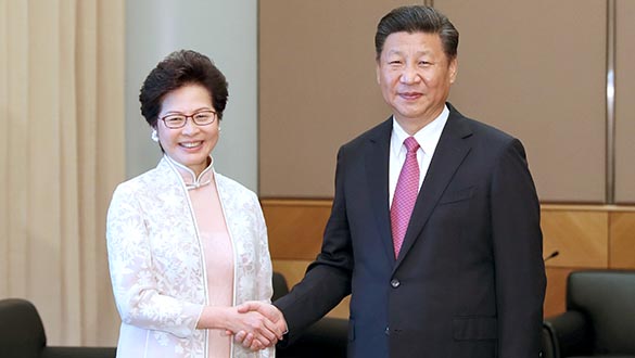 (RAEHK 20) Presidente Xi muestra confianza en nueva jefa ejecutiva de Hong Kong