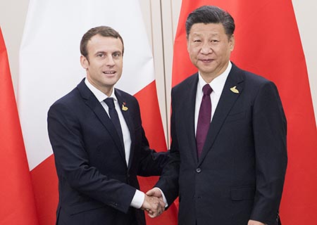 Xi y Macron acuerdan impulsar cooperación China-Francia