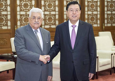 Presidente de APN se reúne con presidente palestino
