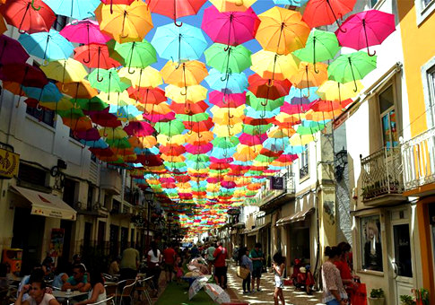 Portugal: Festival de ciudad de Agueda