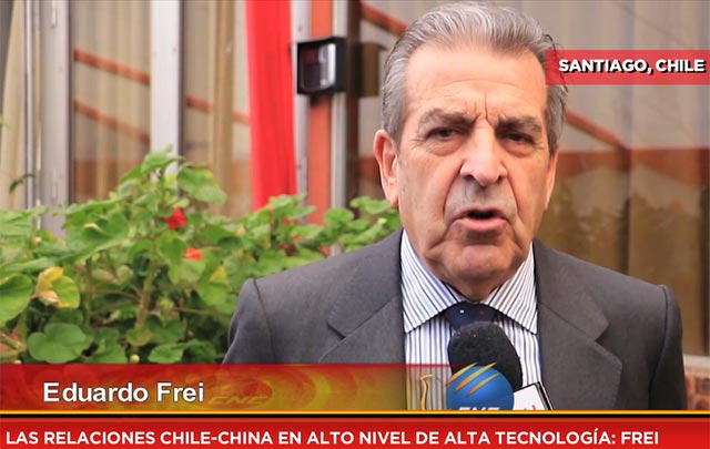Las relaciones Chile-China en alto nivel de alta tecnología: Frei