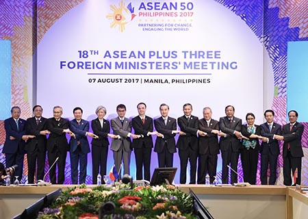 ASEAN, China, República de Corea y Japón apuestan por reforzar la cooperación