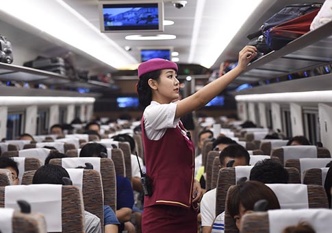 Tren bala chino de próxima generación puesto en operación en área Beijing-Tianjin-Hebei