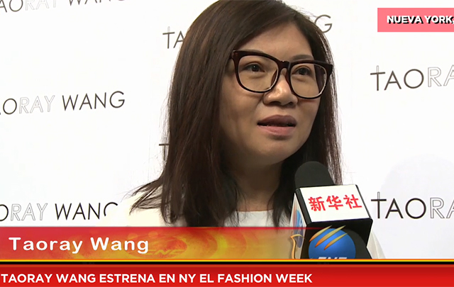 Taoray Wang estrena en NY el fashion week