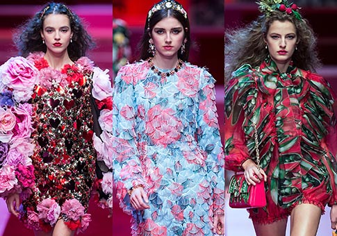 Semana de la Moda Primavera/Verano 2018 de Milán: Creaciones de Dolce&Gabbana