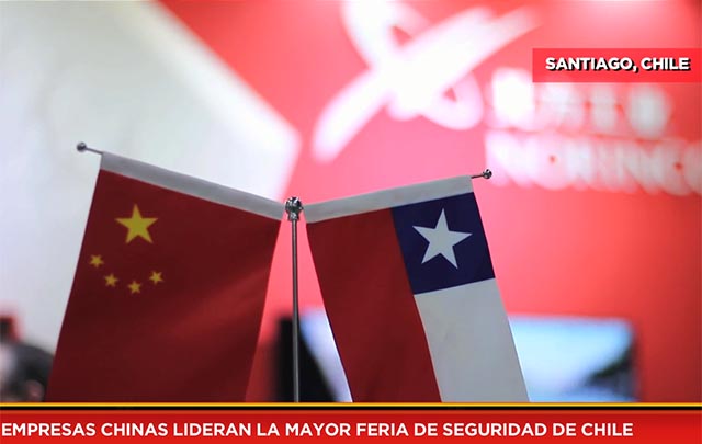 Empresas chinas lideran la mayor feria de seguridad de Chile
