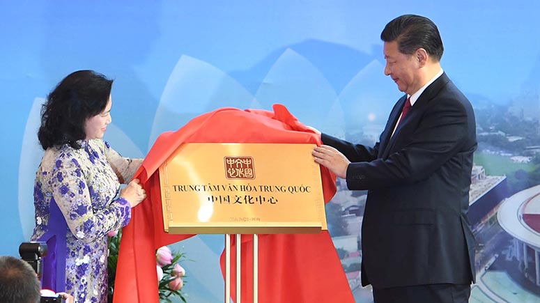 Presidente Xi inaugura Palacio de la Amistad Vietnam-China