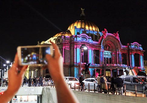 Festival Internacional de las Luces en Ciudad de México