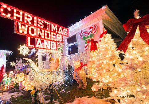 Canadá: Decoraciones y luces navideñas en Toronto
