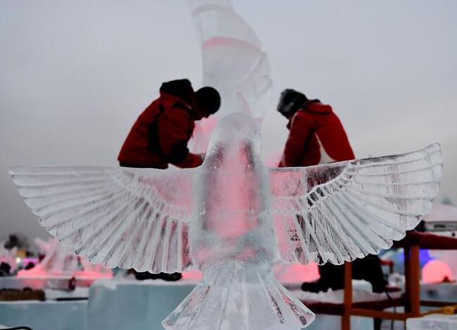 El 32 Concurso Internacional de Escultura de Hielo de Harbin