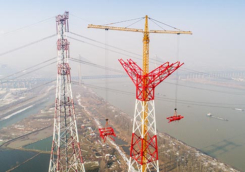Línea de transmisión de ±1100 kilovoltios (kV) Changji-Guquan establecerá un récord mundial