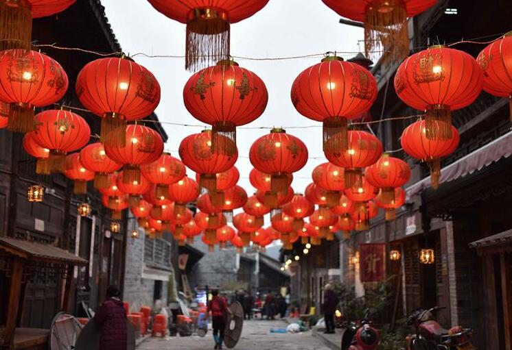 Xiasi para celebrar el próximo Festival de Primavera