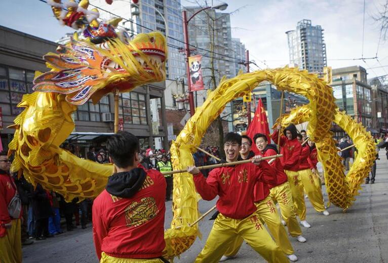 El 45 Desfile de Año Nuevo chino en Vancouver