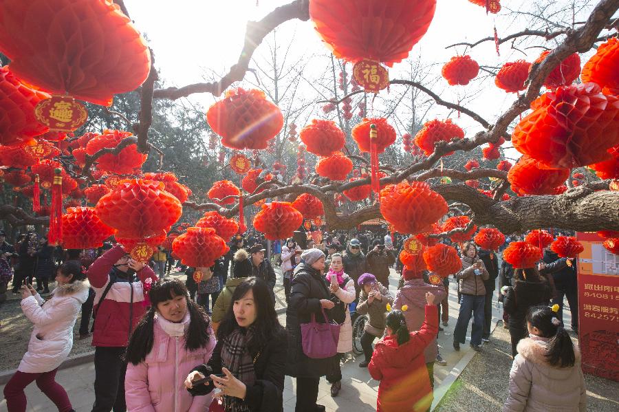 Beijing recibe 7,7 millones de turistas durante las vacaciones de la Fiesta de Primavera