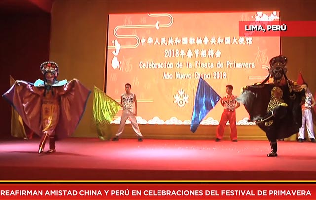 Reafirman amistad China y Perú en celebraciones del Festival de Primavera
