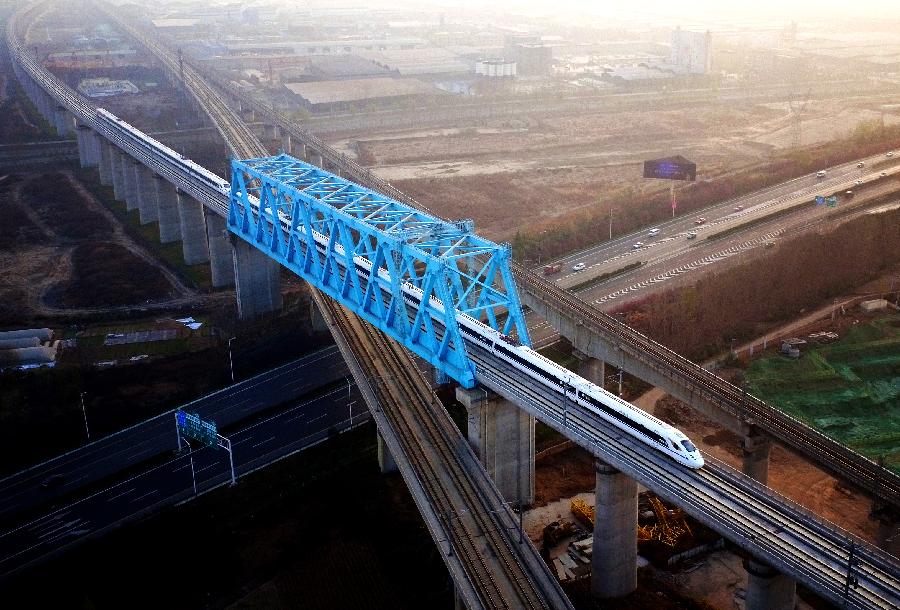China desarrolla tren de alta velocidad que puede circular a 400 kph