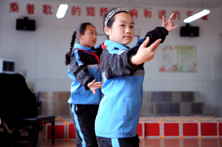 Shaanxi: Escuela primaria en Wenquan reconstruida después del terremoto