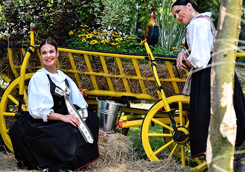 Croacia: La 53 Floraart, Exhibición de Jardín Internacional en Zagreb