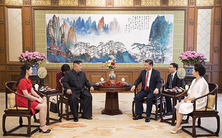 Xi Jinping se reúne con Kim Jong Un en Beijing