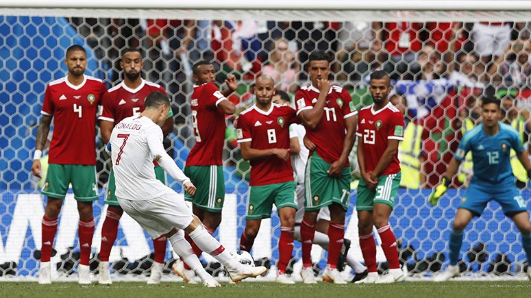 (Rusia 2018) Ronaldo conduce a Portugal a victoria de 1-0 sobre Marruecos