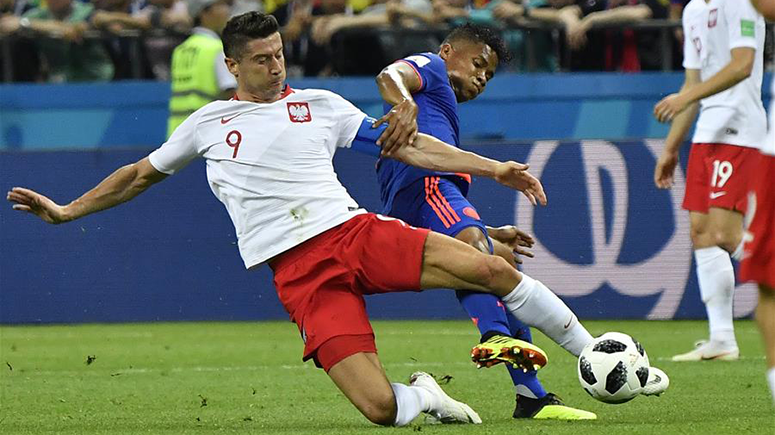 (Rusia 2018) Polonia queda eliminada de Copa Mundial tras perder 0-3 ante Colombia