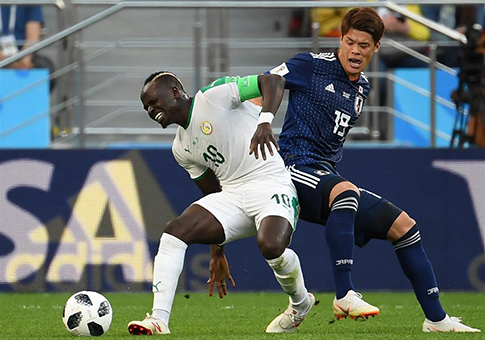Rusia 2018: Japón debuta con empate 2-2 ante Senegal