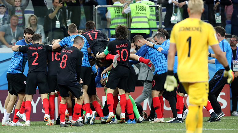 (Rusia 2018) Croacia derrota 3-2 a Dinamarca en penales y avanza a cuartos