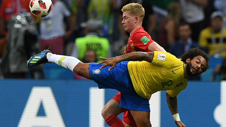 (Rusia 2018) Bélgica vence a Brasil 2-1 en cuartos de final