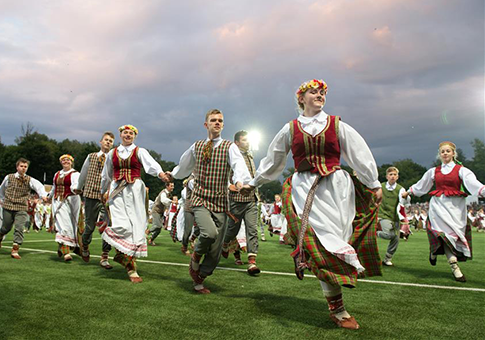 Lituania: Día de la Danza durante la Celebración de la Canción 2018
