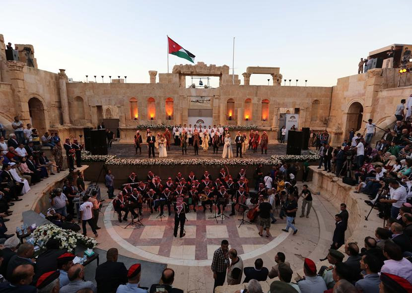 Jordania: La ceremonia de apertura del Festival de Gerasa