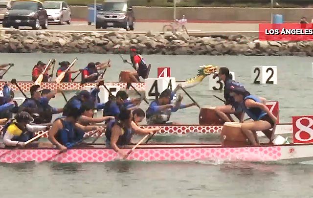 Festival del Bote del Dragón llega a la costa de Long Beach