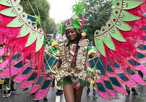 Desfile del Día del Niño del Carnaval anual de Notting Hill