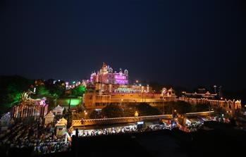 La víspera del Festival Sri Krishna Janamshtami en India