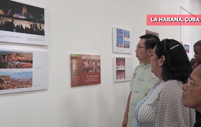 Exposición de la Franja y la Ruta se comparte en Cuba